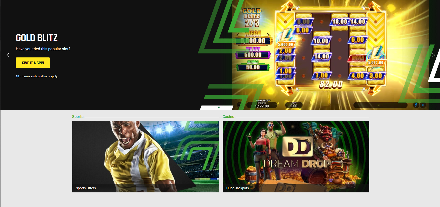 Unibet Főoldal – Sportfogadás és kaszinó egy helyen!
